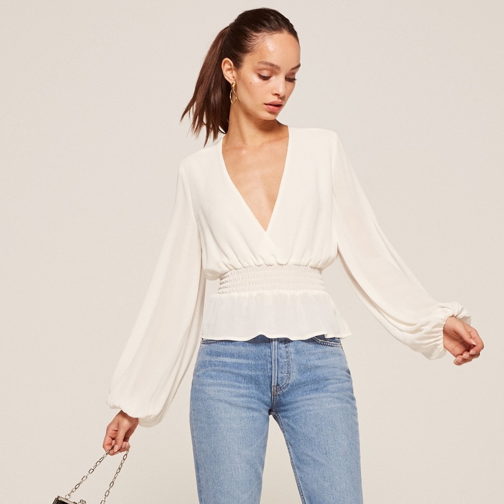 Reformation Farrow Top